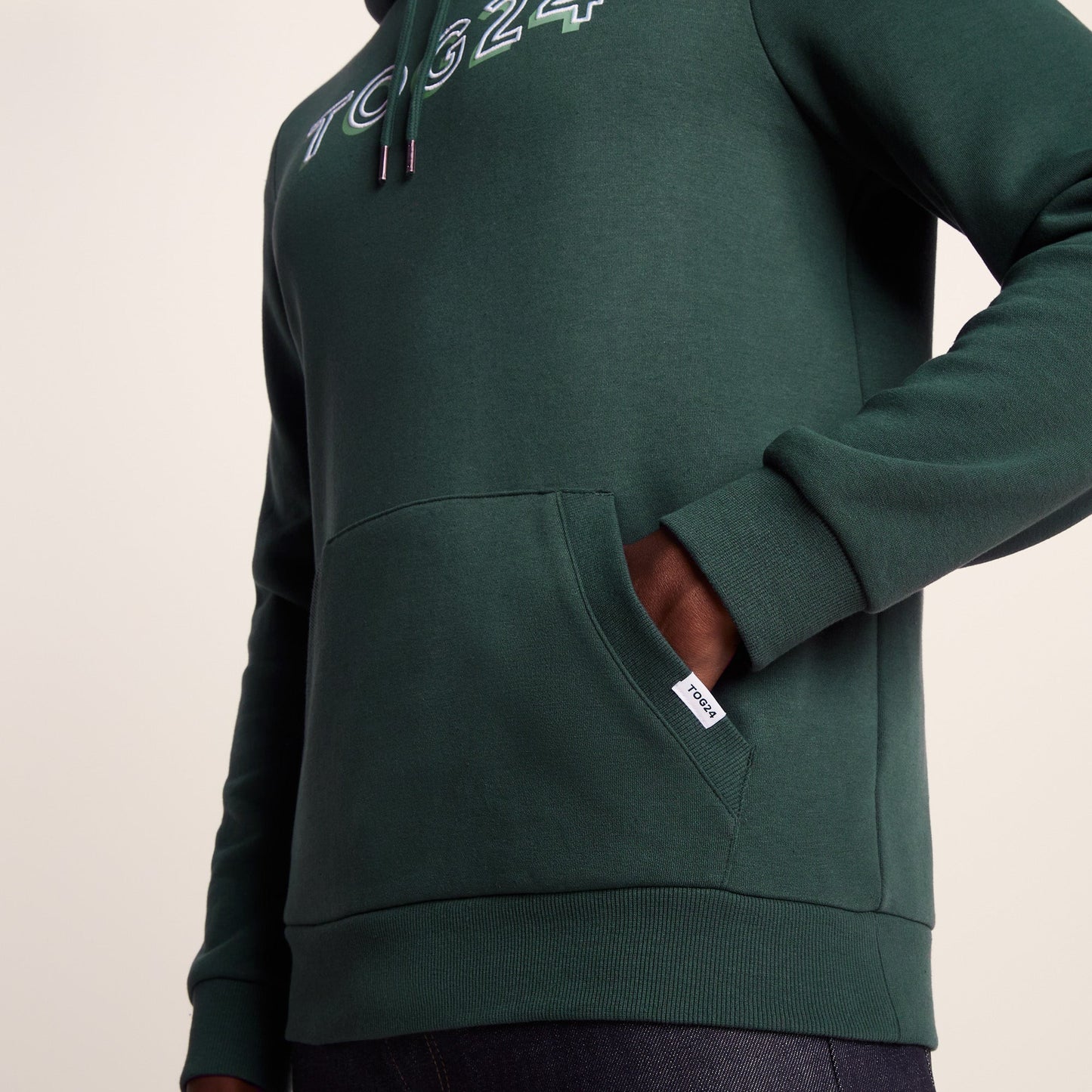 Rinson Mens Supersoft Hoody - Racing Green