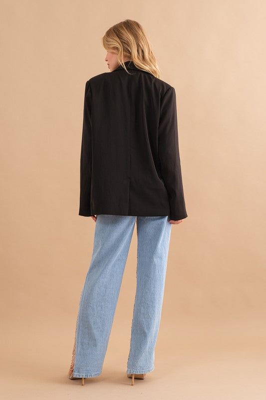 Anastasia Jewel Collared Blazer