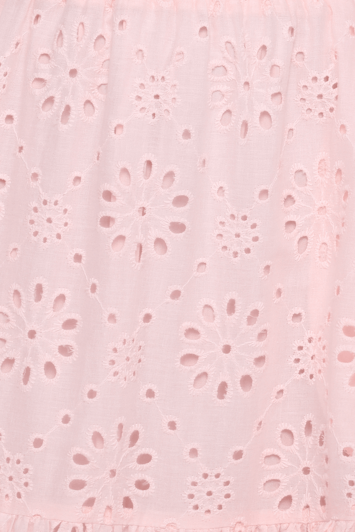 Petal and Pup USA SETS Angelina Skirt Set - Pink Broiderie