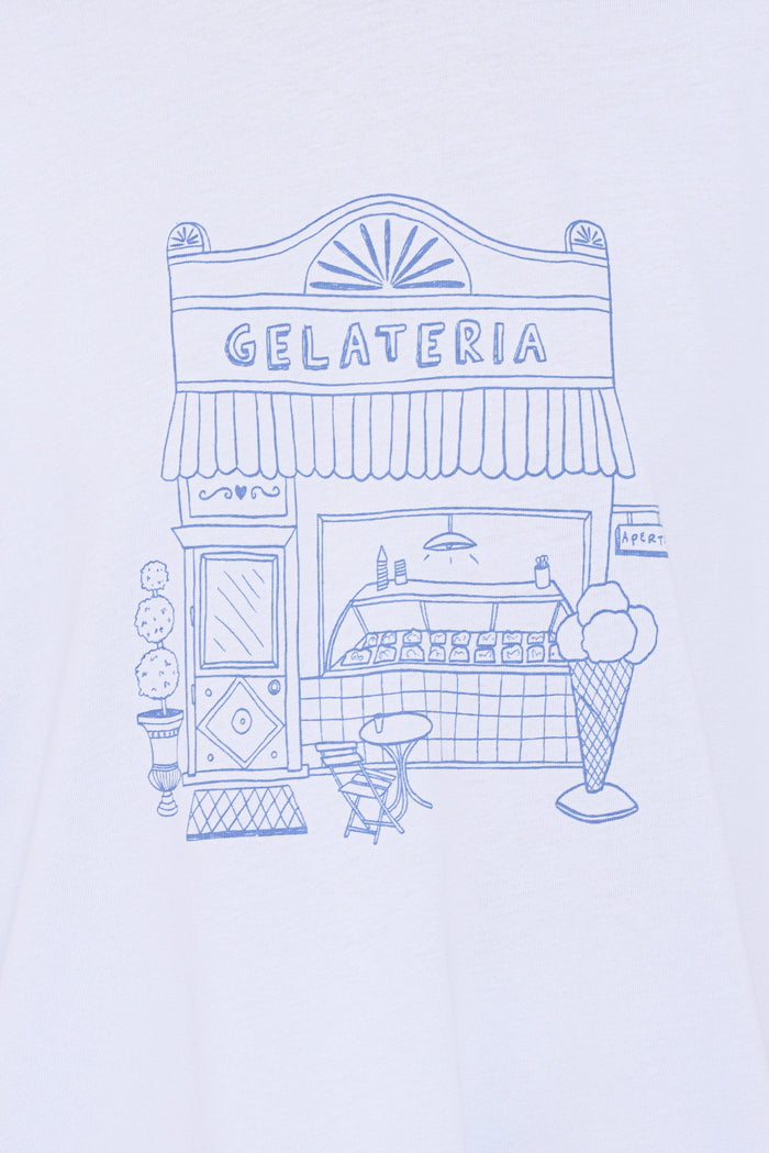 Petal and Pup USA TOPS Carmen Graphic Tee - Baby Blue