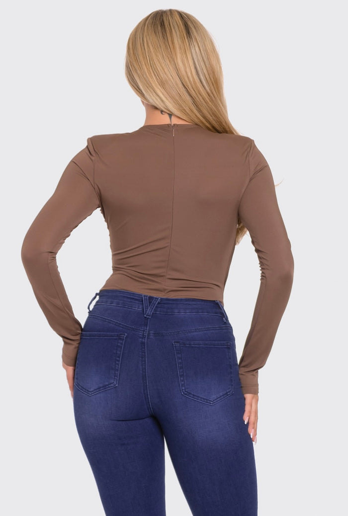 Deanna Ruched Bodysuit