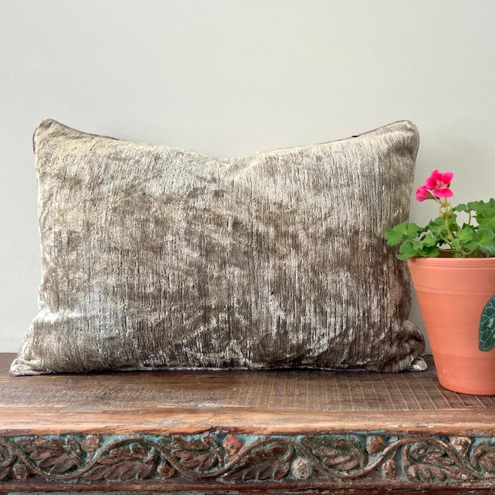 Ikat Velvet Pillow