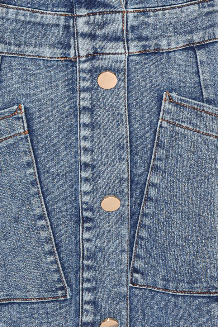 DRESSES Jye Maxi Dress - Med Denim