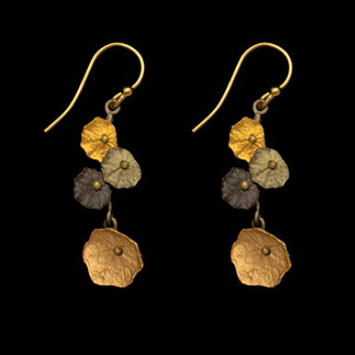 Michael Michaud - Nasturtium Wire Earrings