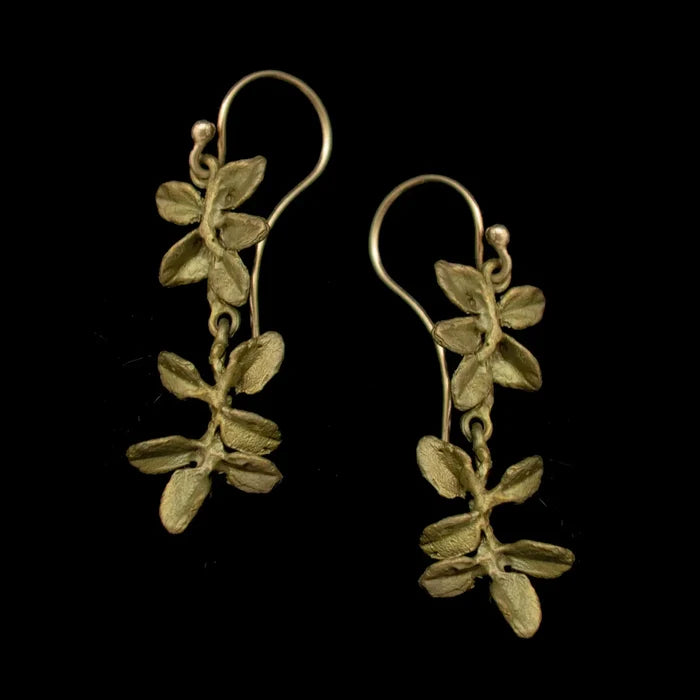 Michael Michaud - Petite Herb Thyme Wire Earrings