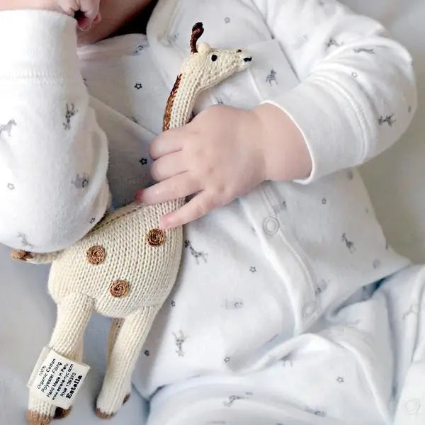 Organic Giraffe Rattle