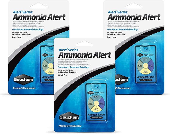 Seachem Ammonia Alert (3 pack)
