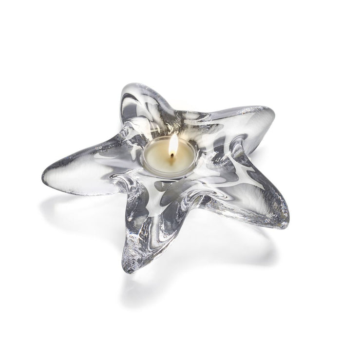 Simon Pearce Glass Starfish Tealight