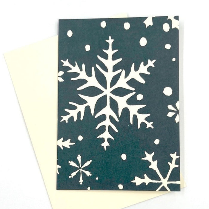 Snowflake Greeting Card - pack of 6