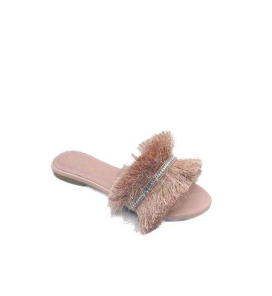 Tilly Crystal Fringe Sandal