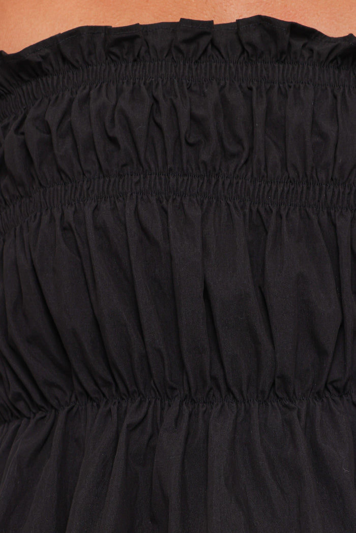 Petal and Pup USA TOPS Wilhelmina Strapless Top - Black