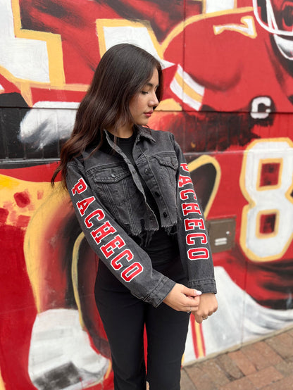 #10 Distressed Denim Jacket