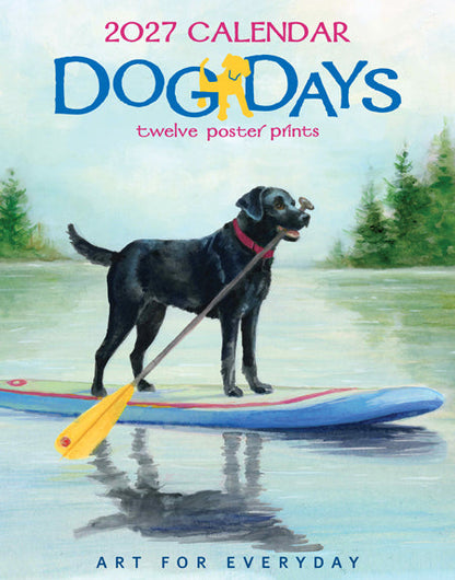 2027 Dog Days Desk 5X7 Calendar