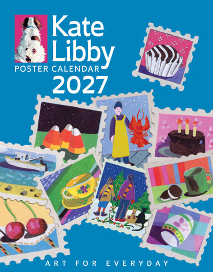 2027 Kate Libby Desk 5X7 Calendar