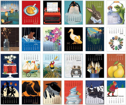 2027 Linnea Desk Calendar