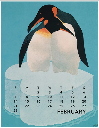 2027 Linnea Desk Calendar
