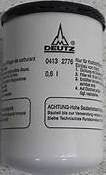4132776 GENUINE DEUTZ SPIN-ON FUEL FILTER - Test Calibration