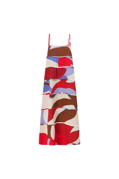 Aitana Dress - Valley Red