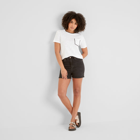 Liana Womens 100% Cotton Supersoft T-Shirt - Optic White