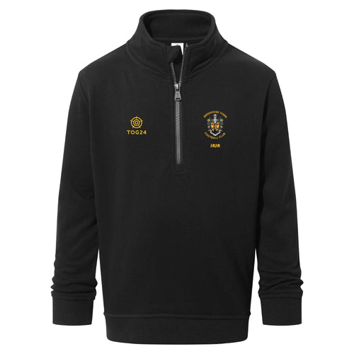 Brighouse Town FC Kids - Oakenshaw 1/4 Zip Neck Black