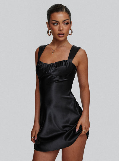 Tremont Mini Dress Black