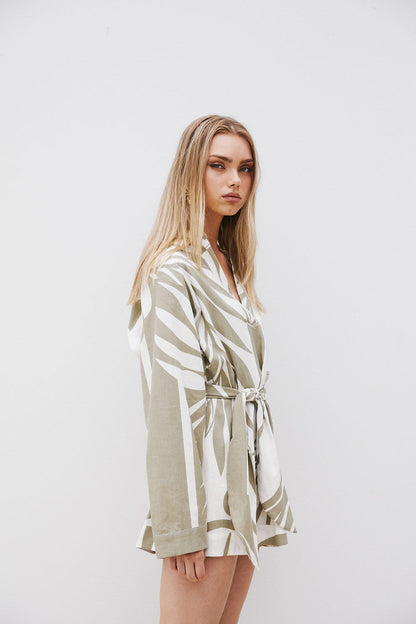 Adele Dress - Palm
