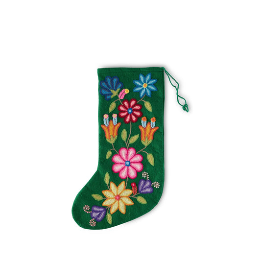 Stocking in Green