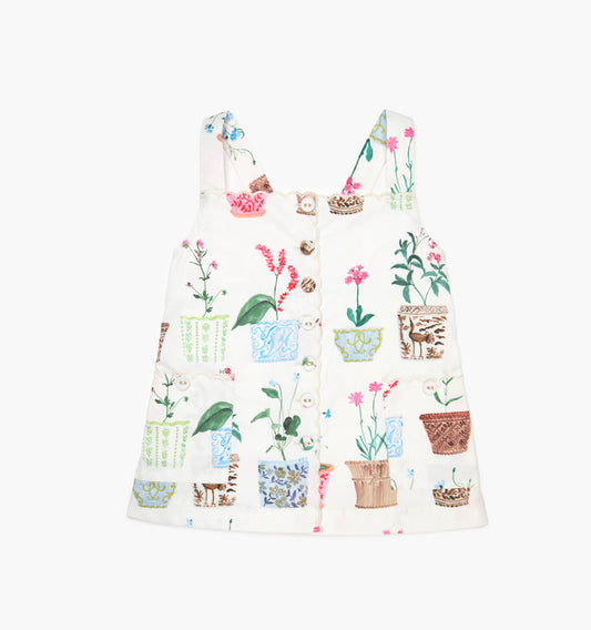 The Tiny Akira Dress - Flower Pots