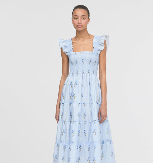 The Ellie Nap Dress - Bluebell Waltz
