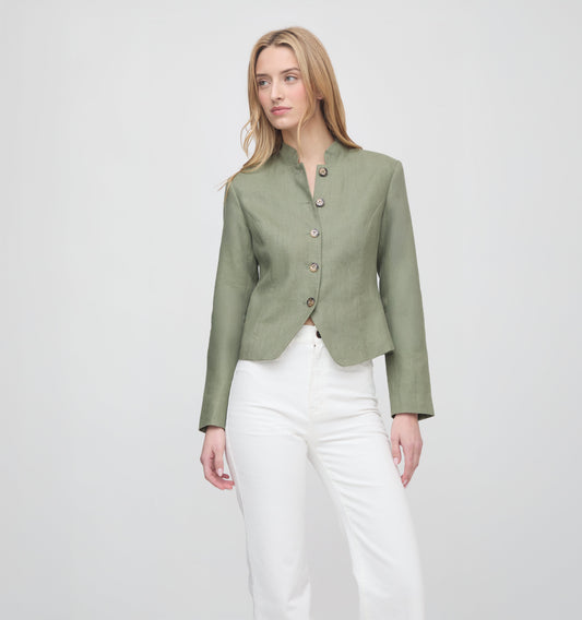 The Valerie Jacket - Olive