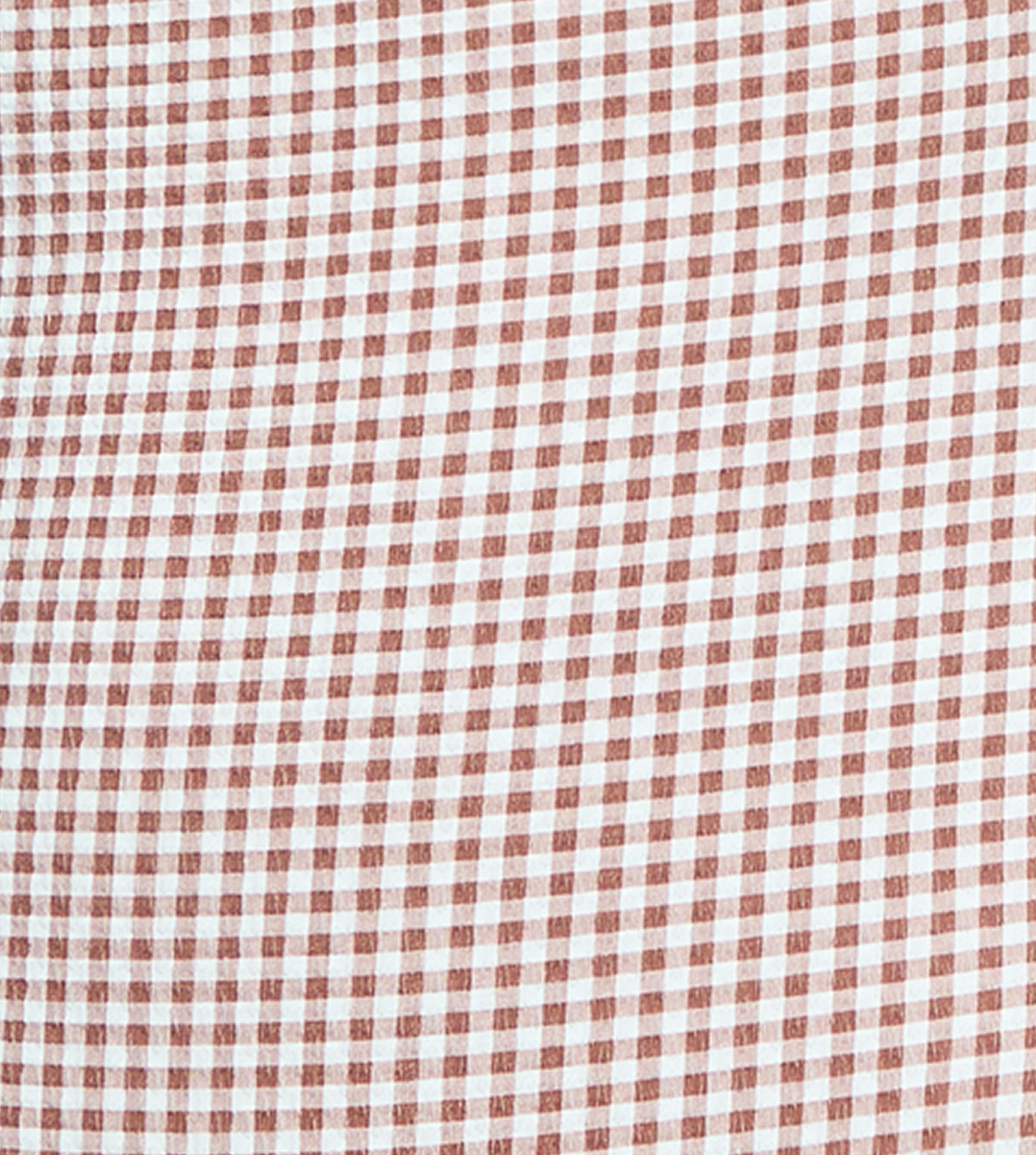 The Alexia Rashguard - Cognac Gingham