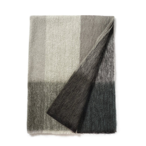 Abstract Throw in Almond