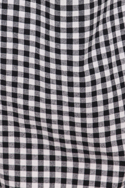 Petal and Pup USA BOTTOMS Abbott Pants - Black Gingham