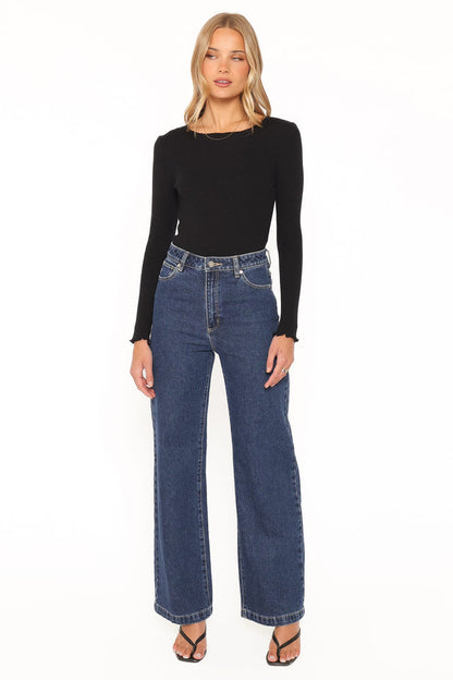 BOTTOMS Abrand 94 Wide Leg Jeans - Tara