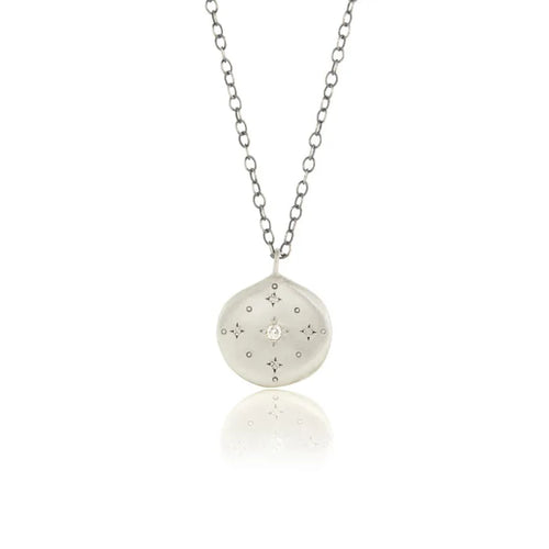 Adel Chefridi- New Moon Pendant Diamond