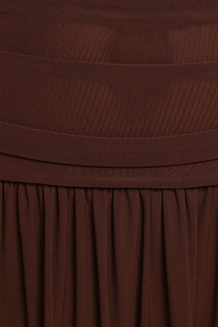 DRESSES Alma Mini Dress - Chocolate