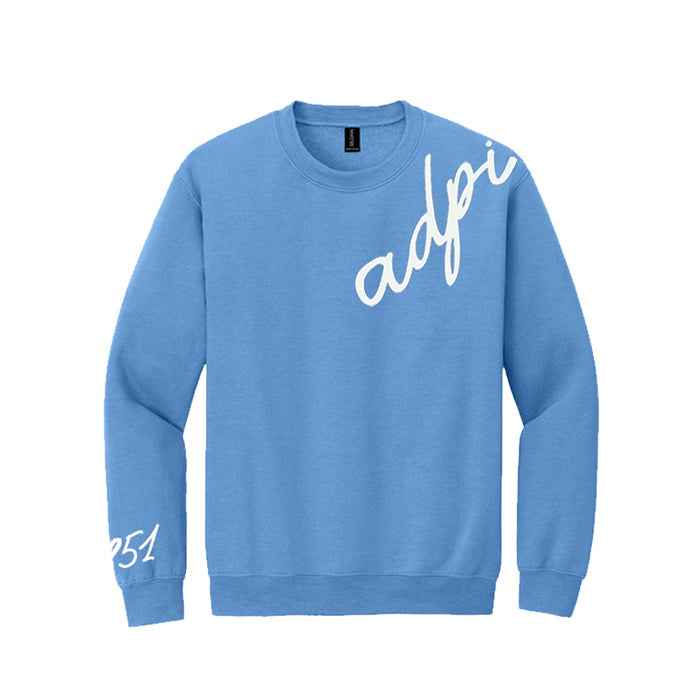 alpha delta pi crewneck sweatshirt