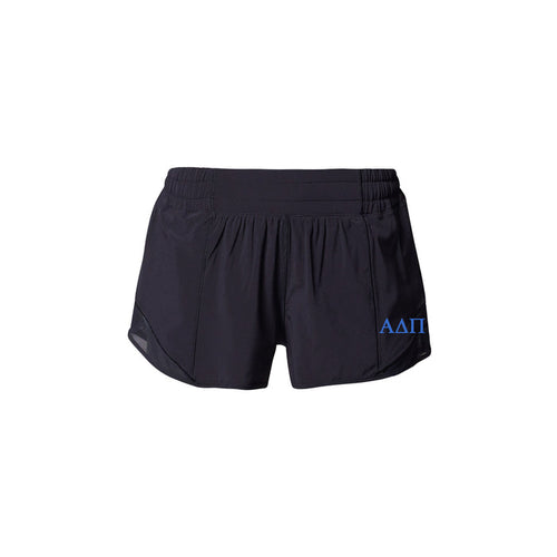 Alpha Delta Pi lululemon Hotty Hot High-Rise Lined Short 2.5" - Black