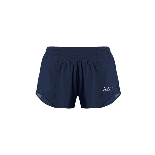 Alpha Delta Pi lululemon Hotty Hot High-Rise Lined Short 2.5" - Navy