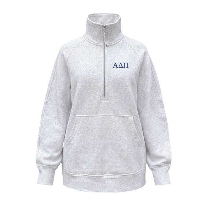 Alpha Delta Pi lululemon Scuba Oversized Funnel-Neck Half Zip Long