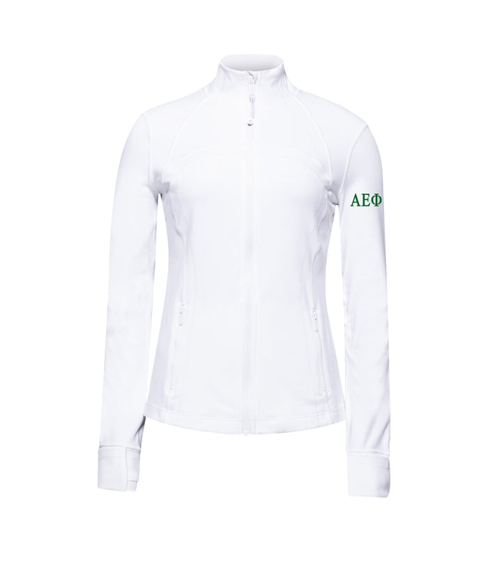 Alpha Epsilon Phi lululemon Define Jacket - White