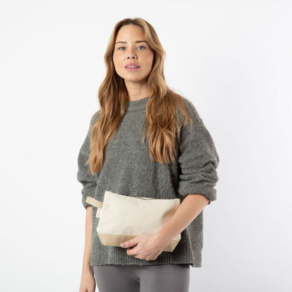 Alpha Gamma Delta Canvas Cosmetic Bag