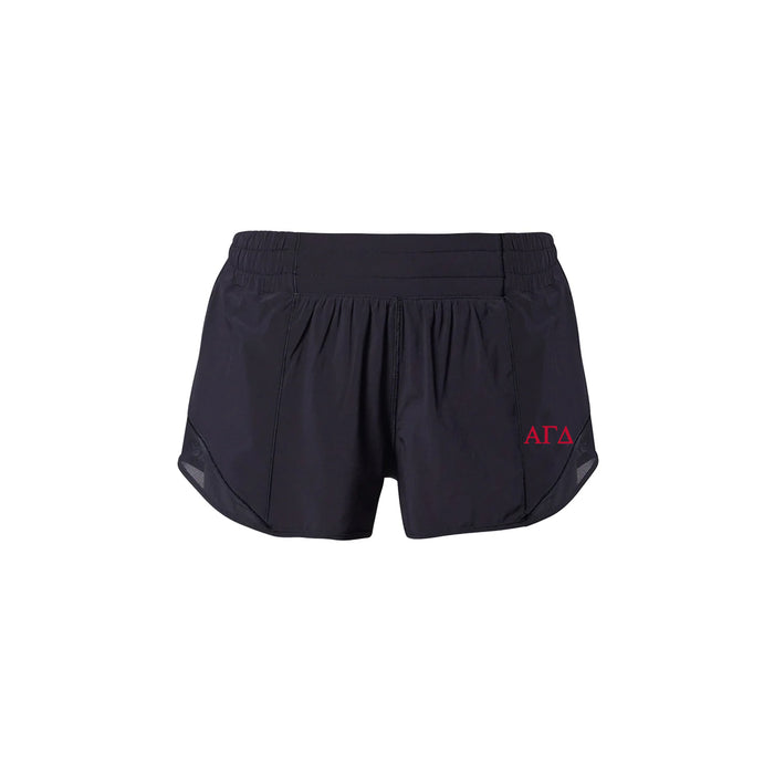 Alpha Gamma Delta lululemon Hotty Hot High-Rise Lined Short 2.5" - Black