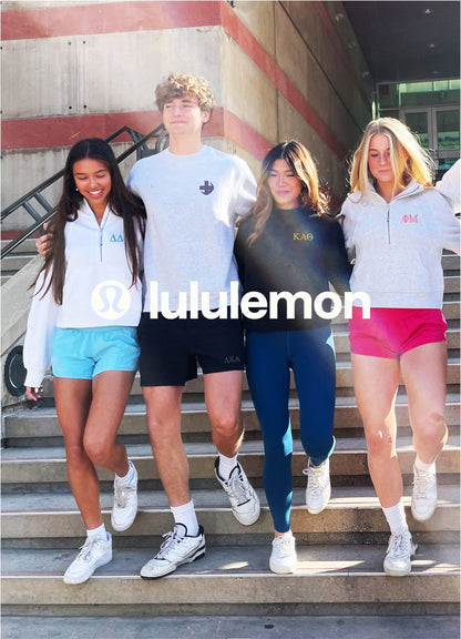 Alpha Gamma Delta lululemon Hotty Hot High-Rise Lined Short 2.5" - Black