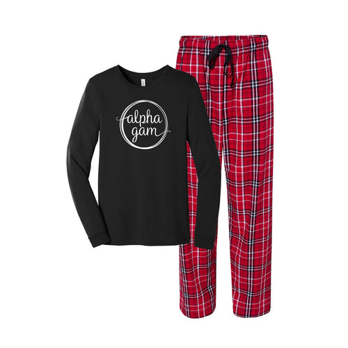 Alpha Gamma Delta Pajama Set