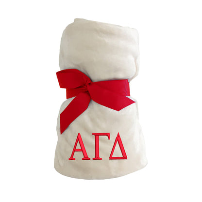 Alpha Gamma Delta Tahoe Fleece Blanket