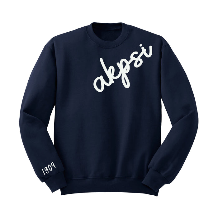 Alpha Kappa Psi 1904 Avenue Crewneck