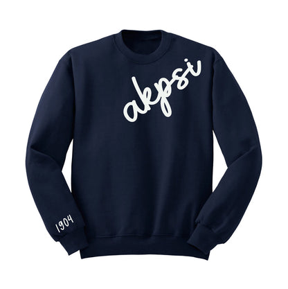 Alpha Kappa Psi 1904 Avenue Crewneck