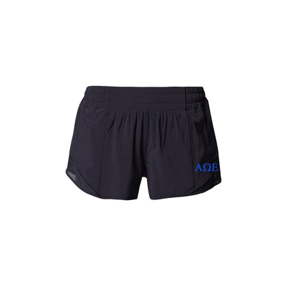 Alpha Omega Epsilon lululemon Hotty Hot High-Rise Lined Short 2.5" - Black
