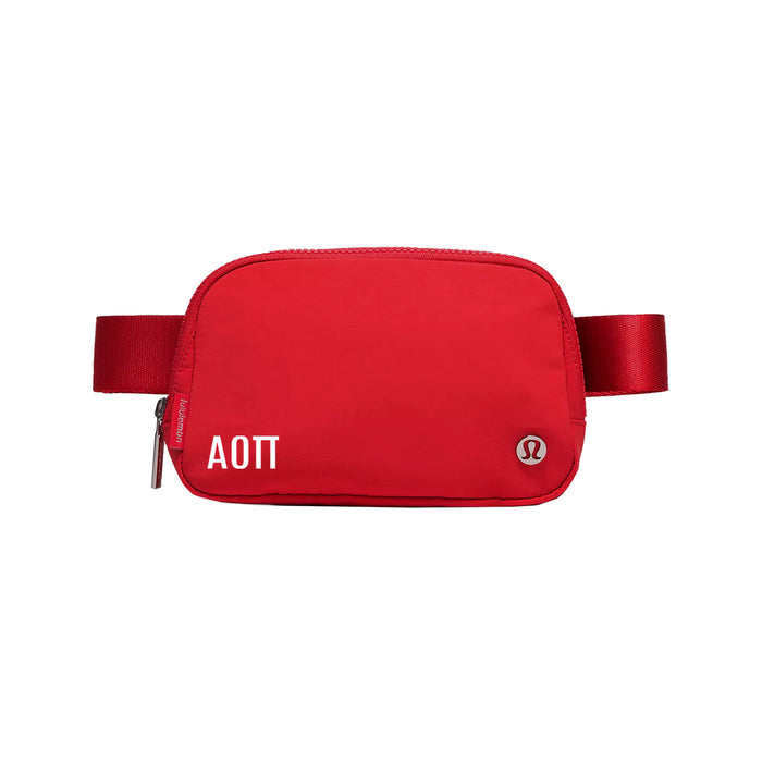 Alpha Omicron Pi lululemon Everywhere Belt Bag - True Red